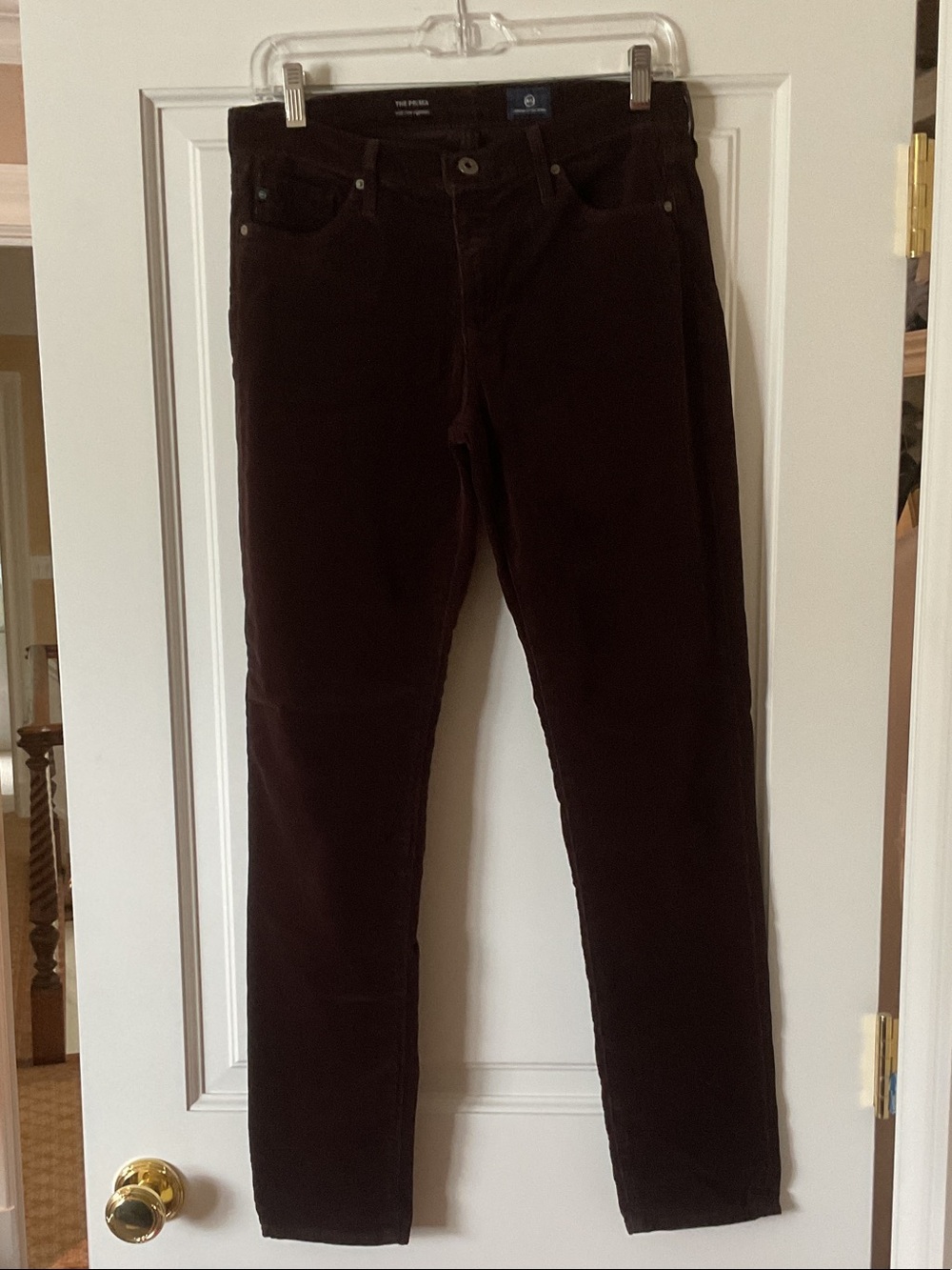 AG Adriano Goldschmied Men's Corduroy Pants — Deep Brown